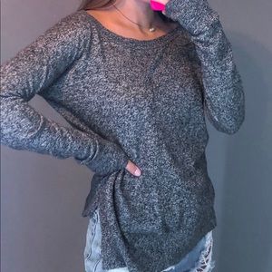 gap grey/white sweater